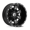 Throttle - 17in, Cast Aluminum, Matte Black Milled, 17X6.5, 8X210, -140mm, 885463835136,, 885463835136