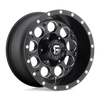 Revolver - 15in, Cast Aluminum, Matte Black Milled, 15X8, 6X5.5, -18mm, 885463836614,, 885463836614