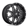 Maverick - 17in, Cast Aluminum, Matte Black Milled, 17X9, 6X135/5.5, 1mm, 885463840390,, 885463840390
