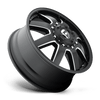 Maverick - 20in, Cast Aluminum, Matte Black Milled, 20X8.25, 8X6.5, 122mm, 885463841090,, 885463841090