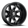 Maverick - 20in, Cast Aluminum, Matte Black Milled, 20X8.25, 8X210, -195mm, 885463841144,, 885463841144