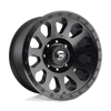 Vector - 20in, Cast Aluminum, Matte Black, 20X10, 8X6.5, -18mm, 885463850610,, 885463850610