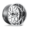 Triton - 20in, Cast Aluminum, Chrome Plated, 20X9, 6X120/5.5, 20mm, 885463857169,, 885463857169