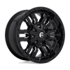 Sledge - 18in, Cast Aluminum, Gloss Black Milled, 18X9, 8X6.5, 20mm, 885463853949,, 885463853949