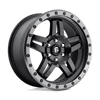 Anza - 18in, Cast Aluminum, Matte Black Gun Metal Ring, 18X8, 6X120, 27mm, 885463844633,, 885463844633
