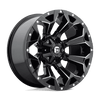 Assault - 22in, Cast Aluminum, Gloss Black Milled, 22X10, 6X135/5.5, -18mm, 194933114481,, 194933114481