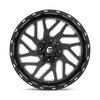Triton - 22in, Cast Aluminum, Gloss Black Milled, 22X10, 6X135/5.5, -19mm, 885463851372,, 885463851372