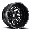 Triton - 20in, Cast Aluminum, Gloss Black Milled, 20X8.25, 8X210, -221mm, 885463851198,, 885463851198