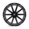 Contra - 24in, Cast Aluminum, Gloss Black Milled, 24X12, 6X135/5.5, -44mm, 885463860282, SAE J2530 JWL VIA, 885463860282