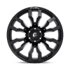 Blitz - 17in, Cast Aluminum, Gloss Black Milled, 17X9, 6X5.5, -12mm, 885463870519,, 885463870519
