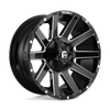 Contra - 20in, Cast Aluminum, Gloss Black Milled, 20X9, 8X180, 1mm, 885463859989, SAE J2530 JWL VIA, 885463859989