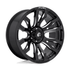 Blitz - 18in, Cast Aluminum, Gloss Black Milled, 18X9, 8X6.5, 1mm, 885463870656,, 885463870656