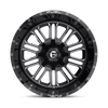 Hardline - 18in, Cast Aluminum, Gloss Black Milled, 18X9, 6X135/5.5, 2mm, 885463861838,, 885463861838
