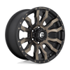 Blitz - 20in, Cast Aluminum, Matte Black Double Dark Tint, 20X10, 8X6.5, -18mm, 885463871394,, 885463871394
