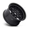 Nitro - 17in, Cast Aluminum, Matte Black, 17X9, 6X5.5, -12mm, 885463869438,, 885463869438