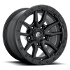 Rebel - 17in, Cast Aluminum, Matte Black, 17X9, 5X5.0, 1mm, 885463872643,, 885463872643
