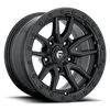 Rebel - 17in, Cast Aluminum, Matte Black, 17X9, 5X5.0, 1mm, 885463872643,, 885463872643