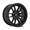 Rebel - 20in, Cast Aluminum, Matte Black, 20X9, 6X5.5, 1mm, 885463872896,, 885463872896
