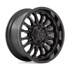 Arc - 22in, Cast Aluminum, Matte Black W/ Gloss Black Lip, 22X12, 8X6.5, -44mm, 194933180646, SAEJ2530, 194933180646