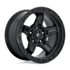 Kicker - 17in, Cast Aluminum, Matte Black, 17X9, 5X5.0, -12mm, 885463875262,, 885463875262