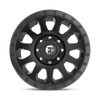 Vector - 16in, Cast Aluminum, Matte Black, 16X8, 6X5.5, 1mm, 885463850320,, 885463850320