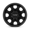 Baja Dually - 16in, Cast Aluminum, Satin Black, 16X6, 8X6.5, -134mm, 885463778426,, 885463778426