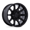 Super C - 20in, Cast Aluminum, Matte Black, 20X10, 8X180, -18mm, 194933375875, SAE J2530 JWL VIA, 194933375875