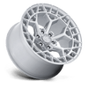 Charger - 20in, Cast Aluminum, Gloss Silver W/ Machined Face, 20X9, 6X5.5, 20mm, 194933368839, SAE J2530 JWL VIA, 194933368839
