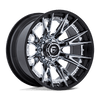 Catalyst - 20in, Fusion Forged, Chrome W/ Gloss Black Lip, 20X10, 8X170, -18mm, 194933350735, SAE J2530 JWL VIA, 194933350735
