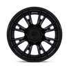 Catalyst - 24in, Fusion Forged, Matte Black W/ Gloss Black Lip, 24X12, 8X170, -44mm, 194933350766, SAE J2530 JWL VIA, 194933350766