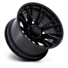 Catalyst - 22in, Fusion Forged, Matte Black W/ Gloss Black Lip, 22X12, 8X180, -44mm, 194933350780, SAE J2530 JWL VIA, 194933350780