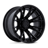 Catalyst - 22in, Fusion Forged, Matte Black W/ Gloss Black Lip, 22X10, 8X170, -18mm, 194933350827, SAE J2530 JWL VIA, 194933350827