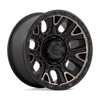 Traction - 20in, Cast Aluminum, Matte Black W Double Dark Tint, 20X9, 8X170, 1mm, 194933200481, SAE J2530 JWL VIA, 194933200481