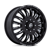 Arc Dually - 22in, Cast Aluminum, Gloss Black Milled, 22X8.25, 8X210, 104mm, 194933364657, SAE J2530 JWL VIA, 194933364657
