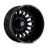 Arc Dually - 22in, Cast Aluminum, Gloss Black Milled, 22X8.25, 8X210, -227mm, 194933364640, SAE J2530 JWL VIA, 194933364640