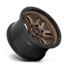 Ammo - 18in, Cast Aluminum, Matte Bronze Black Bead Ring, 18X9, 6X5.5, -12mm, 885463922164,, 885463922164