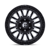 Rincon - 20in, Cast Aluminum, Gloss Black Milled, 20X9, 6X5.5, 1mm, 194933318506, SAE J2530 JWL VIA, 194933318506