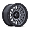 Rincon - 17in, Cast Aluminum, Matte Gunmetal W/ M-Black Lip, 17X8.5, 6X5.5, -1mm, 194933358793, SAE J2530 JWL VIA, 194933358793