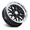 G-Force - 20in, Flow Formed Aluminum, Gloss Black W/ Dc-Lip, 20X8.5, 5X4.75, 0mm, 194933367481, SAE J2530 JWL VIA, 194933367481