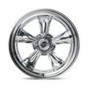 Torq Thrust II - 14in, Cast Aluminum, Chrome, 14X7, 5X4.75, 0mm, 885463255262, SAEJ2530, 885463255262