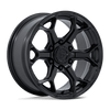 Splicer - 17in, Flow Formed Aluminum, Blackout, 17X9, 6X5.5, 1mm, 194933436095, SAEJ2530, 194933436095