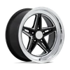 Groove - 20in, Flow Formed Aluminum, Gloss Black W/ Diamond Cut Lip, 20X8.5, 5X5.0, 6mm, 194933330126, SAE J2530 JWL VIA, 194933330126