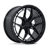 Riviera - 20in, Flow Formed Aluminum, Gloss Black, 20X10.5, 5X4.5, 40mm, 194933429240, SAEJ2530, 194933429240