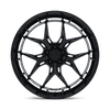 Riviera - 20in, Flow Formed Aluminum, Gloss Black, 20X10.5, 5X4.5, 40mm, 194933429240, SAEJ2530, 194933429240