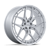 Riviera - 20in, Flow Formed Aluminum, Gloss Silver W/ Brushed Face, 20X9, 5X112, 45mm, 194933428977, SAEJ2530, 194933428977