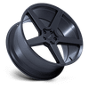 Modena - 20in, Cast Aluminum, Matte Black, 20X9, 5X120, 27mm, 194933400294, SAE J2530 JWL VIA, 194933400294