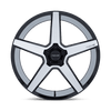 Modena - 22in, Cast Aluminum, Gloss Black W/ Machined Face, 22X9, 5X4.5, 35mm, 194933400409, SAE J2530 JWL VIA, 194933400409