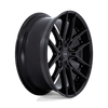 Prodigy 6 - 24in, Cast Aluminum, Gloss Black, 24X10, 6X5.5, 20mm, 194933359608, SAE J2530 JWL VIA, 194933359608