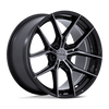 Prodigy 5 - 22in, Cast Aluminum, Gloss Black Dark Tinted Clear, 22X10.5, 5X115, 18mm, 194933363018, SAE J2530 JWL VIA, 194933363018