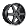 Altair - 18in, Cast Aluminum, Gloss Black Matte Black, 18X8.5, 5X4.5, 45mm, 885463883861,, 885463883861